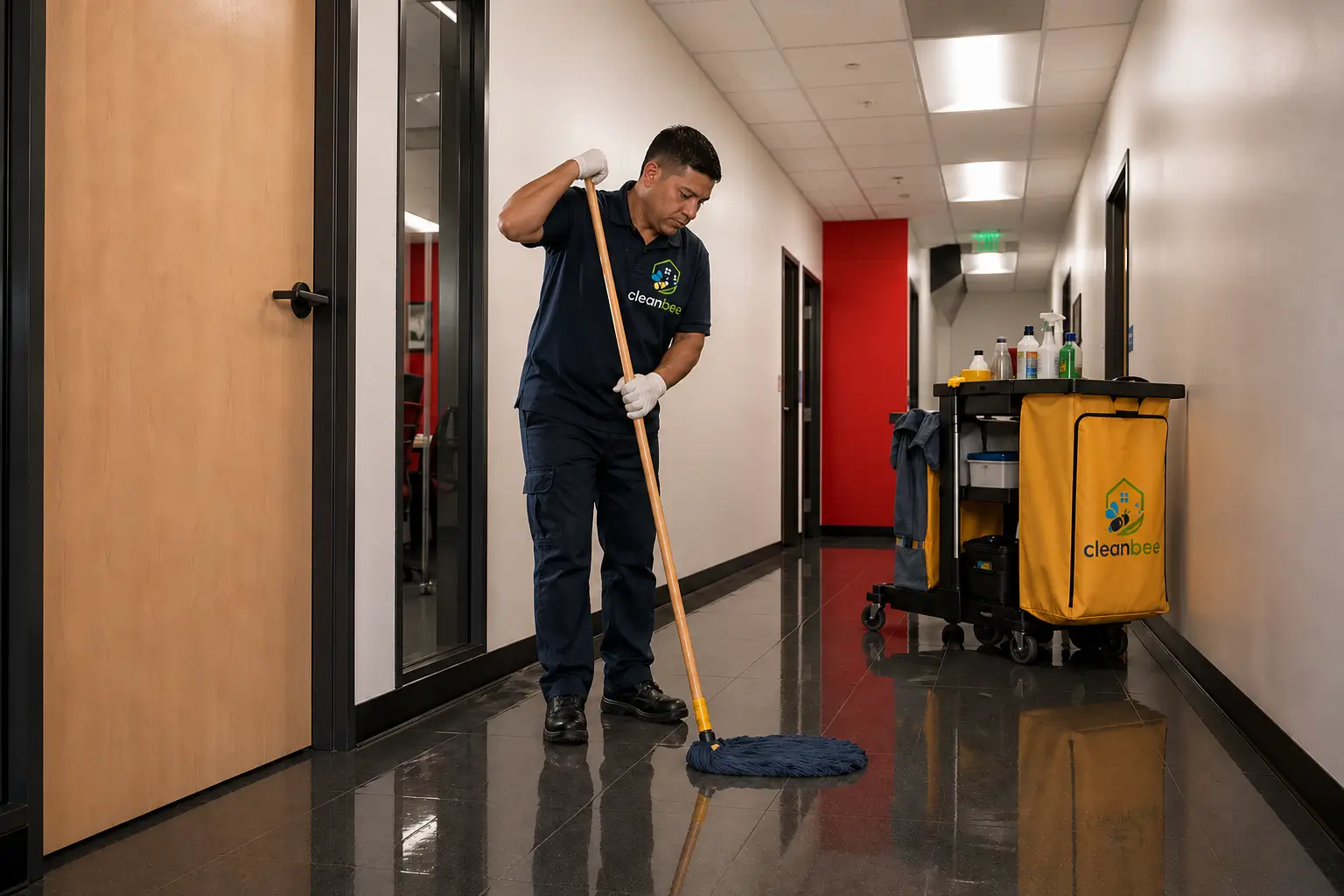 CleanBee local cleaning service in central Baku districts