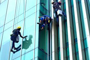 Professional window and glass cleaning